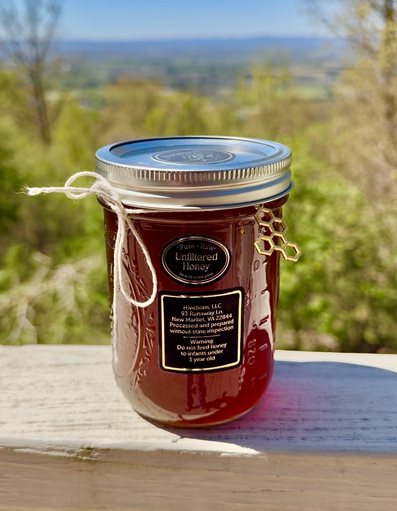 Hive Fresh Hand Harvested Honey 1 pint