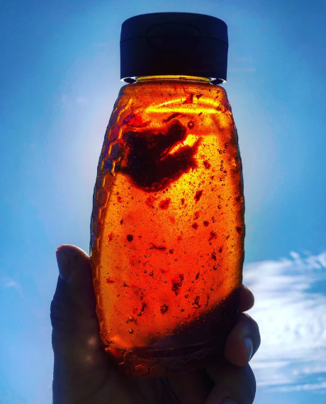 Reaper Infused Hot Honey 1/2 pint